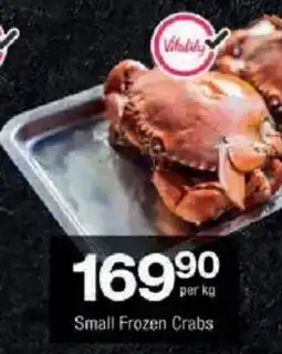 Checkers Vitality Small Frozen Crabs offer
