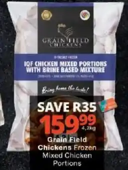 Checkers Grain Field Chickens Frozen Mixed Chicken Portions offer