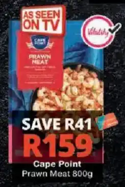 Checkers Cape Point Prawn Meat offer