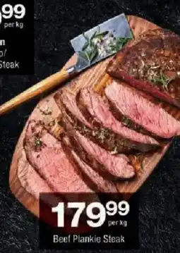 Checkers Beef Plankle Steak offer