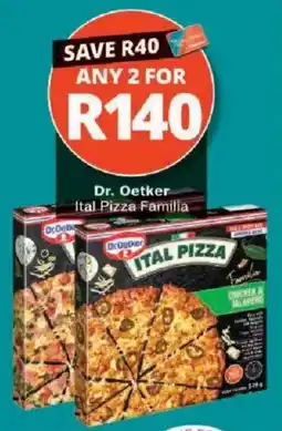 Checkers Dr. Oetker Ital Pizza Familia offer