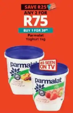 Checkers Parmalat Yoghurt offer