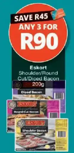 Checkers Eskort Shoulder/Round Cut/Diced Bacon offer
