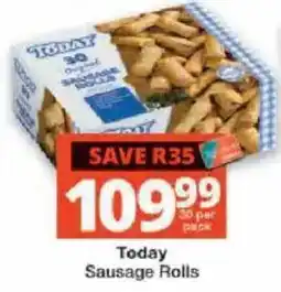 Checkers Today Sausage Rolls offer