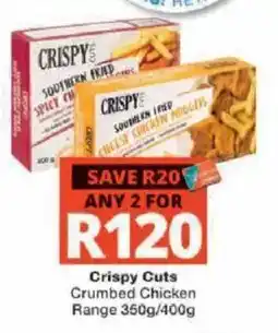 Checkers Crispy Cuts Crumbed Chicken offer