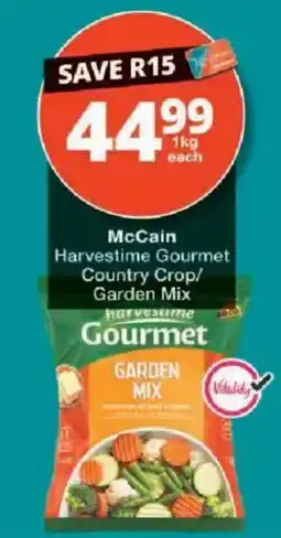 Checkers McCain Harvestime Gourmet Garden Mix offer