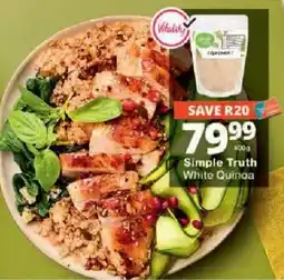 Checkers Simple Truth White Quinoa offer