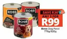 Checkers Boss Dog Food offer