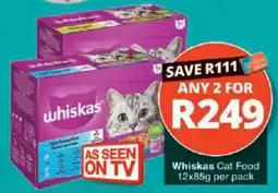 Checkers Whiskas Cat Food offer