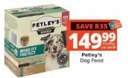 Checkers Petley's Dog Food offer