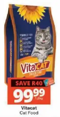Checkers Vitacat Cat Food offer