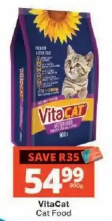 Checkers VitaCat Cat Food offer