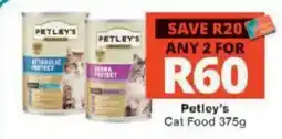 Checkers Petley's Cat Food offer