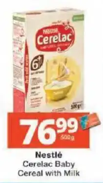 Checkers Nestlé Cerelac Baby Cereal with Milk offer