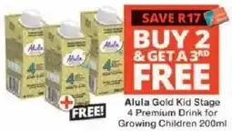 Checkers Alula Gold Kid Stage 4 Premium Drink offer