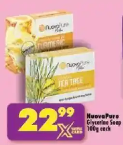 Shoprite NuovaPure Glycerine Soap offer