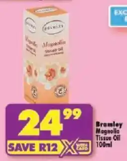 Shoprite Bramley Magnolia Tissue Oil offer