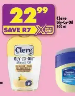 Shoprite Clore Gly-Co-Oil Marula Oil offer