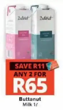 Checkers Buttanut Milk offer