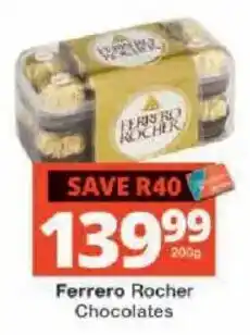 Checkers Ferrero Rocher Chocolates offer