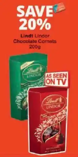 Checkers Lindt Lindor Chocolate Cornets offer