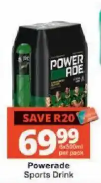 Checkers Powerade Sports Drink offer