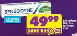 Shoprite Sensodyne Multi Care Toothpaste offer