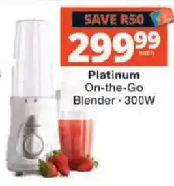 Checkers Platinum On-the-Go Blender offer