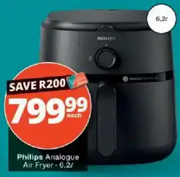 Checkers Philips Analogue Air Fryer offer