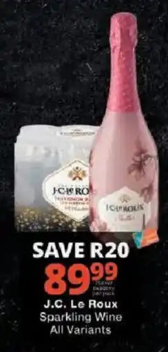 Checkers J.C. Le Roux Sparkling Wine offer