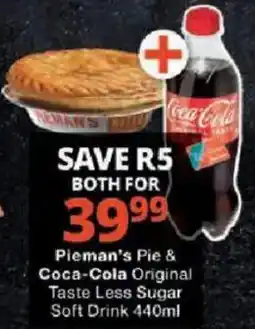 Checkers PieMan's Pie & Coca-Cola Original offer