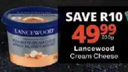 Checkers Lancewood Cream Cheese offer