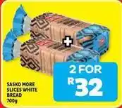 Usave Sasko - more slices white bread offer