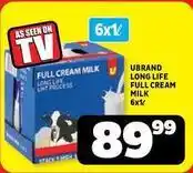Usave Full cream milk offer