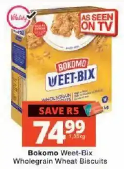 Checkers Bokomo Weet-Bix Wholegrain Wheat Biscuits offer