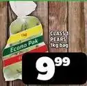 Usave Econo - pears offer