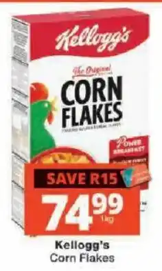 Checkers Kellogg's Corn Flakes offer