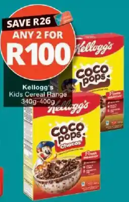 Checkers Kellogg's Coco Pops Chocos offer