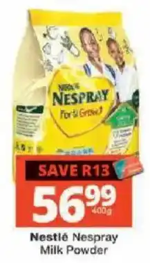 Checkers Nestlé Nespray Milk Powder offer