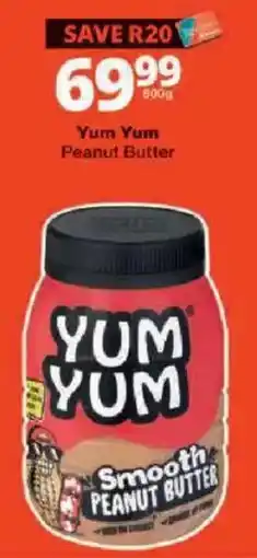 Checkers Yum Yum Peanut Butter offer