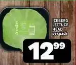Usave Iceberg lettuce head offer