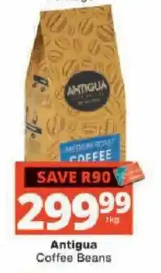 Checkers Antigua Coffee Beans offer