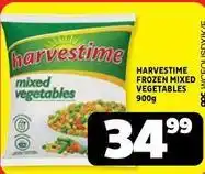 Usave Harvestime - frozen mixed vegetables offer
