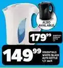 Usave White/black auto kettle offer