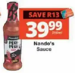 Checkers Nando's Sauce offer
