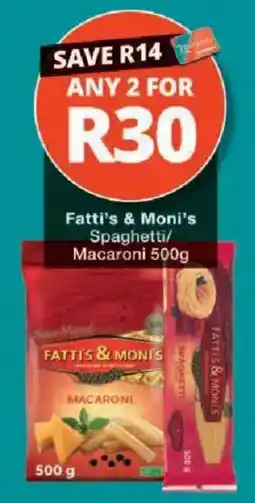 Checkers Fatti's & Moni's Macaroni offer