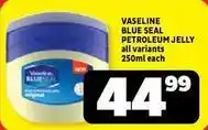 Usave Vaseline - blue seal petroleum jelly offer
