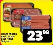 Usave Frozen - frozen braai wors/beef mince offer