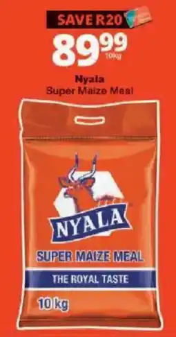 Checkers Nyala Super Maize Meal offer