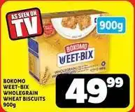 Usave Bokomo - wholegrain wheat biscuits offer